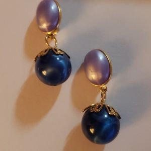 Vintage clip earrings